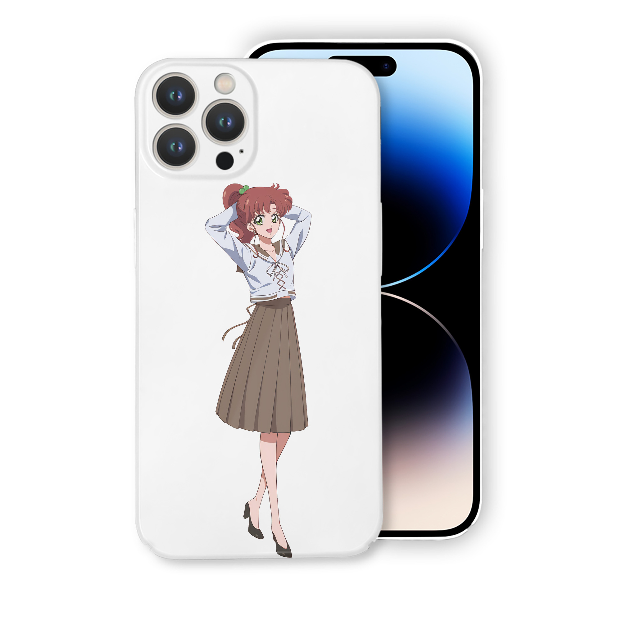 （画像用） 美少女戦士セーラームーン 木野 まこと きの まこと Sailor Moon Kino Makoto （セーラージュピター；Sailor Jupiter） 【iPhone 14シリーズ対応】ハードケース